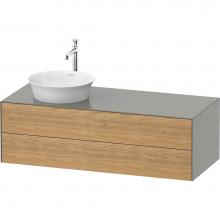 Duravit WT4987LH592 - White Tulip Wall-Mounted Vanity Unit Natural Oak