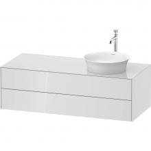 Duravit WT4987R8585 - White Tulip Wall-Mounted Vanity Unit White