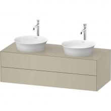 Duravit WT4988BH3H3 - White Tulip Wall-Mounted Vanity Unit Taupe