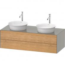 Duravit WT4988BH592 - White Tulip Wall-Mounted Vanity Unit Natural Oak