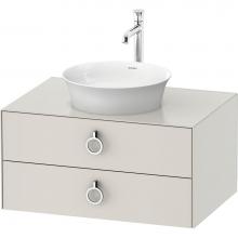 Duravit WT499003939 - White Tulip Wall-Mounted Vanity Unit Nordic White Satin Matte