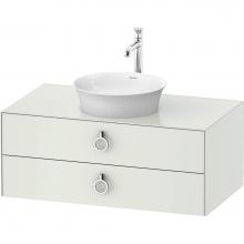 Duravit WT499103636 - White Tulip Wall-Mounted Vanity Unit White Satin Matte