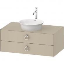 Duravit WT49910H3H3 - White Tulip Wall-Mounted Vanity Unit Taupe High Gloss