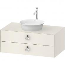 Duravit WT49910H4H4 - White Tulip Wall-Mounted Vanity Unit Nordic White High Gloss