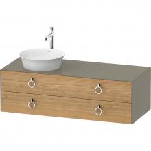 Duravit WT4992LH5H2 - White Tulip Wall-Mounted Vanity Unit Natural Oak