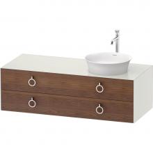 Duravit WT4992R7736 - White Tulip Wall-Mounted Vanity Unit American Walnut