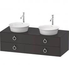 Duravit WT4993B5858 - White Tulip Wall-Mounted Vanity Unit Graphite