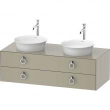 Duravit WT4993B6060 - White Tulip Wall-Mounted Vanity Unit Taupe