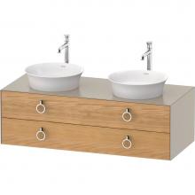 Duravit WT4993BH560 - White Tulip Wall-Mounted Vanity Unit Natural Oak