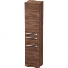 Duravit XL1131L2121 - Duravit X-Large Tall Cabinet Walnut Dark