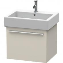 Duravit XL604409191 - Duravit X-Large One Drawer Wall-Mount Vanity Unit Taupe