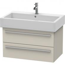 Duravit XL634509191 - Duravit X-Large Wall-Mount Vanity Unit Taupe