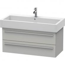 Duravit XL634600707 - Duravit X-Large Wall-Mount Vanity Unit Concrete Gray