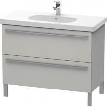 Duravit XL651700707 - Duravit X-Large Two Drawer Floorstanding Vanity Unit Concrete Gray