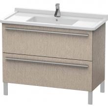 Duravit XL653701111 - Duravit X-Large Two Drawer Floorstanding Vanity Unit Cashmere Oak