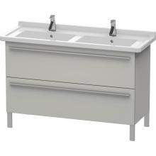 Duravit XL653800707 - Duravit X-Large Two Drawer Floorstanding Vanity Unit Concrete Gray