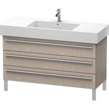 Duravit XL655501111 - Duravit X-Large Three Drawer Floorstanding Vanity Unit Cashmere Oak