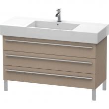 Duravit XL655507575 - Duravit X-Large Three Drawer Floorstanding Vanity Unit Linen