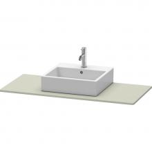 Duravit XS060F06060 - Duravit XSquare Console with One Sink Cut-Out Taupe