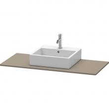 Duravit XS060F09090 - Duravit XSquare Console  Flannel Gray Satin Matte