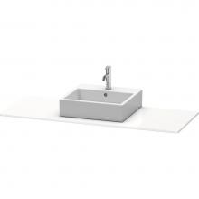 Duravit XS060GM2222 - Duravit XSquare Console with One Sink Cut-Out White