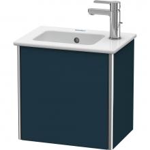 Duravit XS4170L9898 - Duravit XSquare One Door Wall-Mount Vanity Unit Midnight Blue