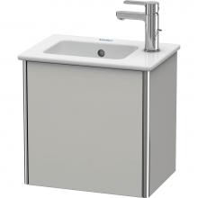 Duravit XS4170R0707 - Duravit XSquare One Door Wall-Mount Vanity Unit Concrete Gray