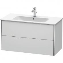 Duravit XS417303636 - Duravit XSquare Two Drawer Wall-Mount Vanity Unit White