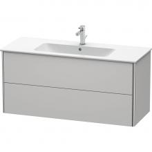 Duravit XS417403939 - Duravit XSquare Two Drawer Wall-Mount Vanity Unit Nordic White