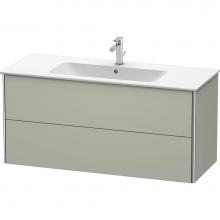 Duravit XS417406060 - Duravit XSquare Two Drawer Wall-Mount Vanity Unit Taupe