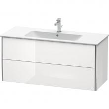 Duravit XS417408585 - Duravit XSquare Two Drawer Wall-Mount Vanity Unit White