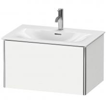 Duravit XS422301818 - Duravit XSquare One Drawer Wall-Mount Vanity Unit White