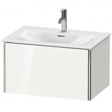 Duravit XS422302222 - Duravit XSquare One Drawer Wall-Mount Vanity Unit White