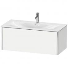 Duravit XS422501818 - Duravit XSquare One Drawer Wall-Mount Vanity Unit White