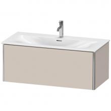 Duravit XS422509191 - Duravit XSquare One Drawer Wall-Mount Vanity Unit Taupe