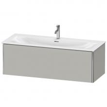 Duravit XS422600707 - Duravit XSquare One Drawer Wall-Mount Vanity Unit Concrete Gray