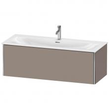 Duravit XS422604343 - Duravit XSquare One Drawer Wall-Mount Vanity Unit Basalt