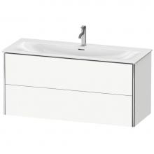 Duravit XS432603636 - Duravit XSquare Two Drawer Wall-Mount Vanity Unit White