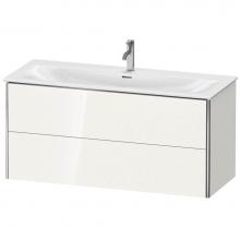 Duravit XS432608585 - Duravit XSquare Two Drawer Wall-Mount Vanity Unit White