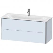 Duravit XS432609797 - Duravit XSquare Two Drawer Wall-Mount Vanity Unit Light Blue