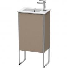 Duravit XS4440L7575 - Duravit XSquare One Door Floorstanding Vanity Unit Linen