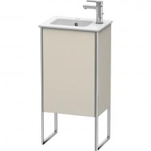 Duravit XS4440L9191 - Duravit XSquare One Door Floorstanding Vanity Unit Taupe