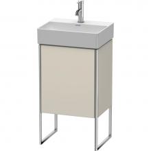 Duravit XS4441L9191 - Duravit XSquare One Door Floorstanding Vanity Unit Taupe