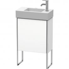 Duravit XS4471L1818 - Duravit XSquare One Door Floorstanding Vanity Unit White