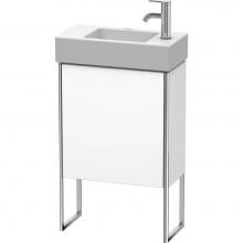 Duravit XS4471R1818 - Duravit XSquare One Door Floorstanding Vanity Unit White