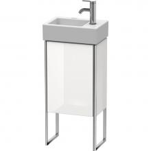 Duravit XS4479L2222 - Duravit XSquare One Door Floorstanding Vanity Unit White