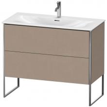 Duravit XS452507575 - Duravit XSquare Two Drawer Floorstanding Vanity Unit Linen