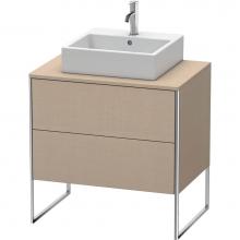 Duravit XS492007575 - Duravit XSquare Two Drawer Vanity Unit For Console Linen