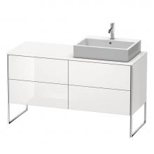 Duravit XS4923R8585 - Duravit XSquare Four Drawer Vanity Unit For Console White