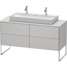 Duravit XS4925M3939 - Duravit XSquare Four Drawer Vanity Unit For Console Nordic White